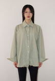 TUNNEL SHIRRING STRIPE SH