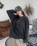 Kand Pigment Stripe T-shirt