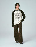 FRIDAY Vintage Raglan Long Sleeve T-Shirt