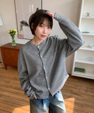 [unisex] Ronenki Color Over Round Cardigan
