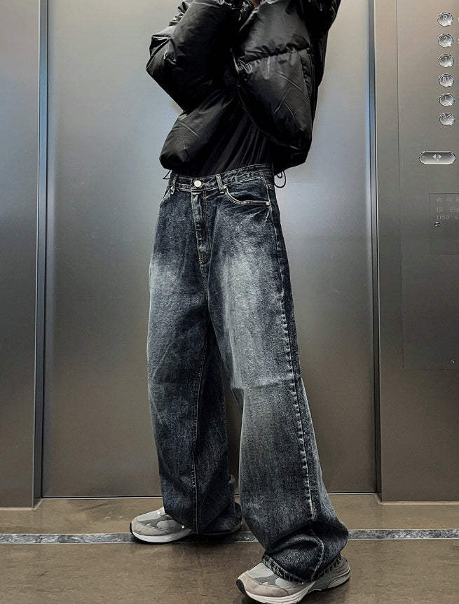 【COSYHARU】Braffe brush denim pants COSYHARU (コシハル) - ハルブラッシュデニム / Haru brush