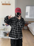 [unisex] Doico Check Over Shirt