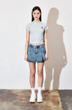 AubeA Stripe Heart Tension T-shirt