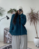 Rendi Wool Hair Button Knit