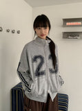 Unan Printing Track Zip-Up