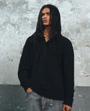 SAINT BLACK KNIT SHIRTS