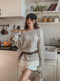 Waif Loose Boatneck Knit