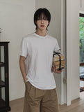 [Planning product]Sands Slit Layered Slit Short Sleeve T-shirt