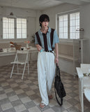Summer Ice Half Banding Slacks