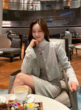 Kisuel Puff Tweed Jacket