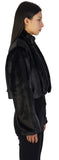 Evie scarf fur shearling jacket