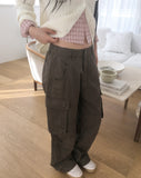 [MADE] Honot Vintage Cut Eyelet Pocket Cotton Pants