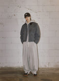 Front Tuck Wide Balloon Sweatpants
