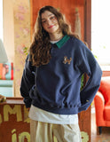 Cup Scout Collar Sweatshirt