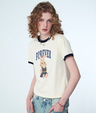 Forevery CROP Ringer Tee