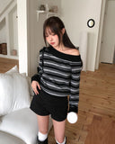 Moring Heart Rivet Cotton Shorts