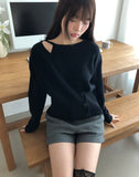 Cairn Unbalanced Wrap Sleeveless Long Sleeveless Knit
