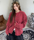 Deche Mohair Wool Cardigan