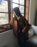 Mober Suede Blouson Jacket Jumper