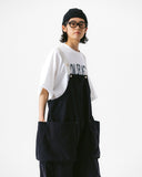 [AG] Side Pocket Twill Balloon Overall