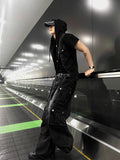 Byder Parachute Black Multi Cargo Denim