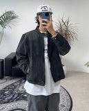 Shard biker denim jacket