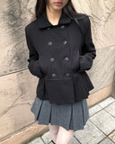 Lowell double-button short jacket