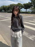 Ate Round Knit Cardigan
