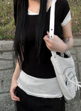 Layered Contrast Tee