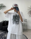 Arden Grunge Printed Short Sleeve T-shirt