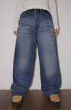 CUBIC WIDE DENIM