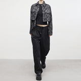 Leehen denim crop jacket