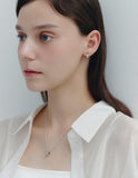Souvni Silver (C) Twist Necklace S