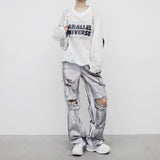 (Unisex) Ritao Damage Pants