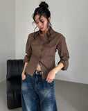 Mod Snap Western Pocket Shirt