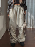 Dirty Painting Line Wide Pants