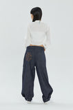 BELL SLEEVE TIE BLOUSE
