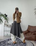 Dor Curved Cotton Pants