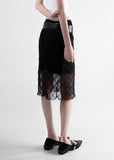 Bello See-Through Midi Skirt
