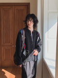Kido Vintage Argyle Cardigan