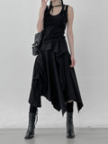 Mirrell Shirring Choker Sleeveless