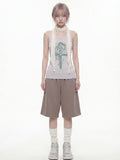 SAINT Solid Mango Sleeveless
