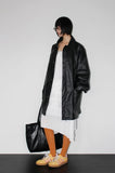 MINIMAL LEATHER JACKET