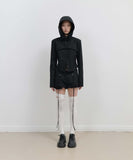 Layered Bolero Wool Jacket