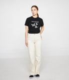 FOR DAYOUT Logo Butterfly Slim Short Sleeve Tee