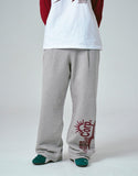 ABSENT Training Pin Tuck Wide Pants
