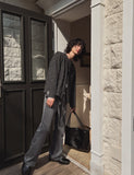 Proi Denim Tweed Round Jacket