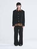 EPAULET WOOL JACKET