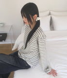 Conte Stripe Overfit Long Sleeve T-Shirt