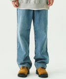 Wide Washing Denim Pants